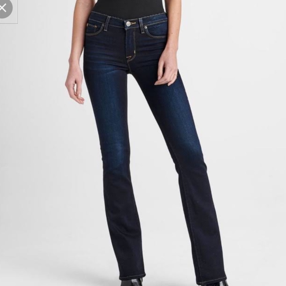NWOT Hudson Midrise bootcut Dark Wash Jeans Size 25